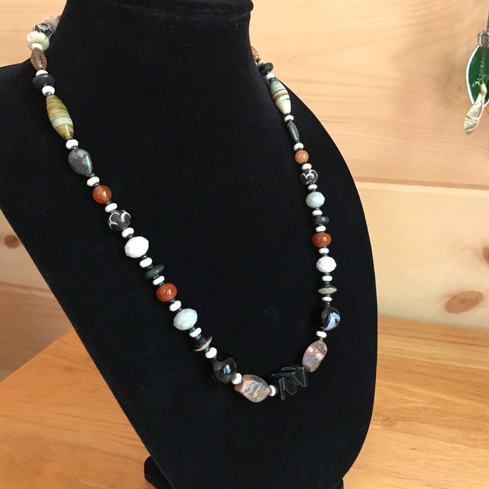Handmade Necklace, vintage beads